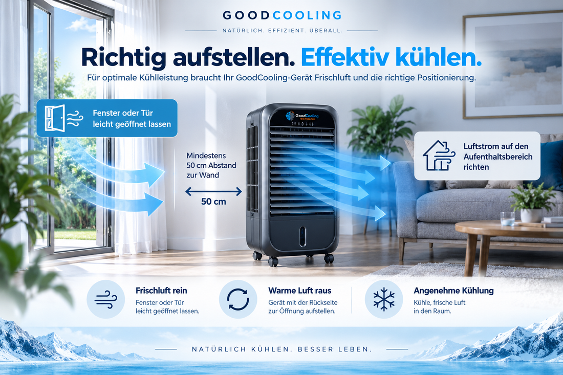GoodCooling Aircooler Wartung und Pflege für lange Effizienz