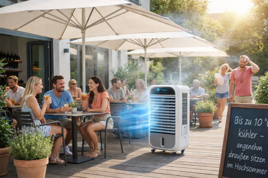Industriehallen kühlen – so senken Aircooler Temperatur & Kosten