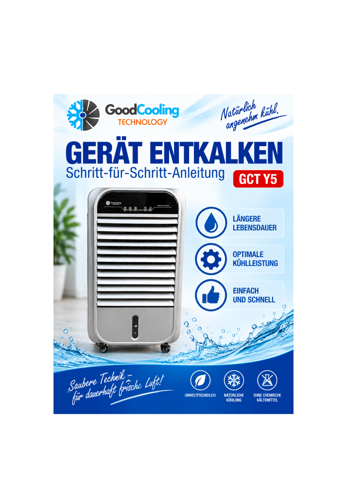 GoodCooling GCT Y5 entkalken – Schritt-für-Schritt-Anleitung (Titelbild)