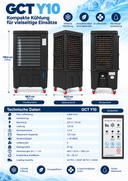 GoodCooling Y10 technische Daten und Abmessungen